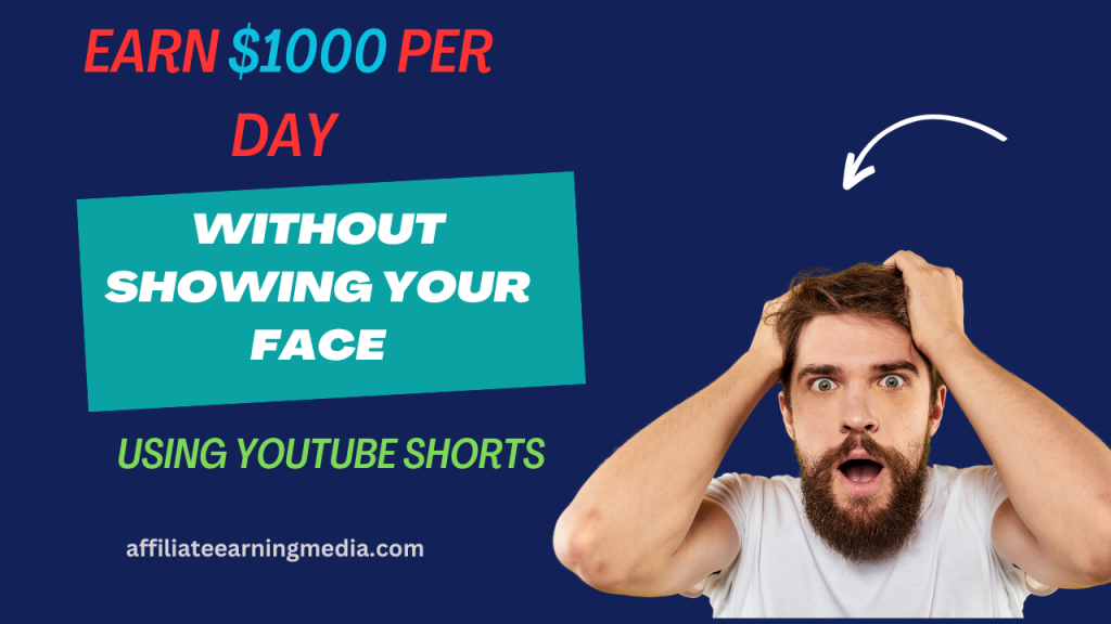 Earn Money Without Showing Your Face YouTube Shorts
