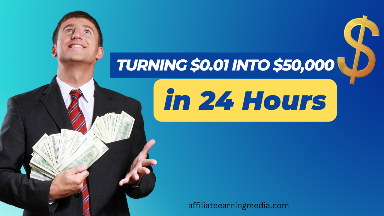 Turning $0.01 into $50,000 in 24 Hours