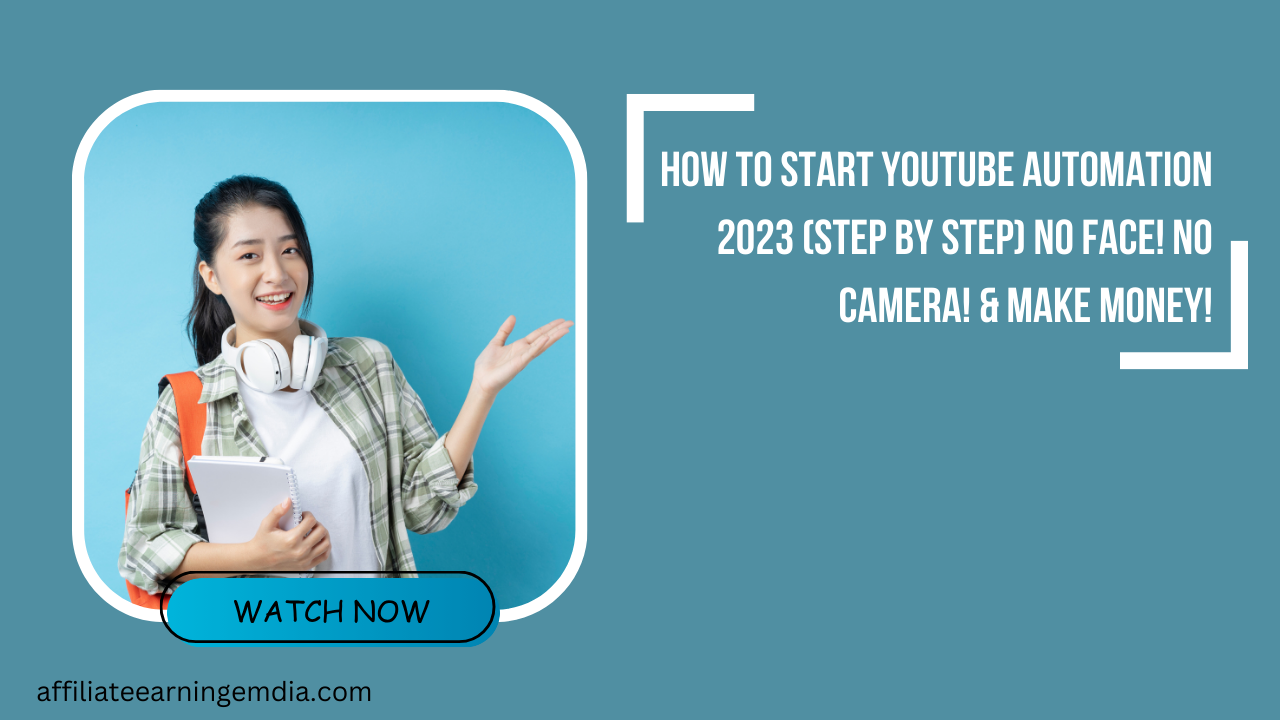 How to Start YouTube Automation 2023 (STEP BY STEP) NO FACE! NO CAMERA! & Make MONEY!