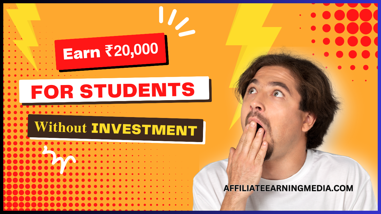 Earn ₹𝟮𝟬,𝟬𝟬𝟬 Pocket Money Online For Students 𝐖𝐢𝐭𝐡𝐨𝐮𝐭 Investment 💸