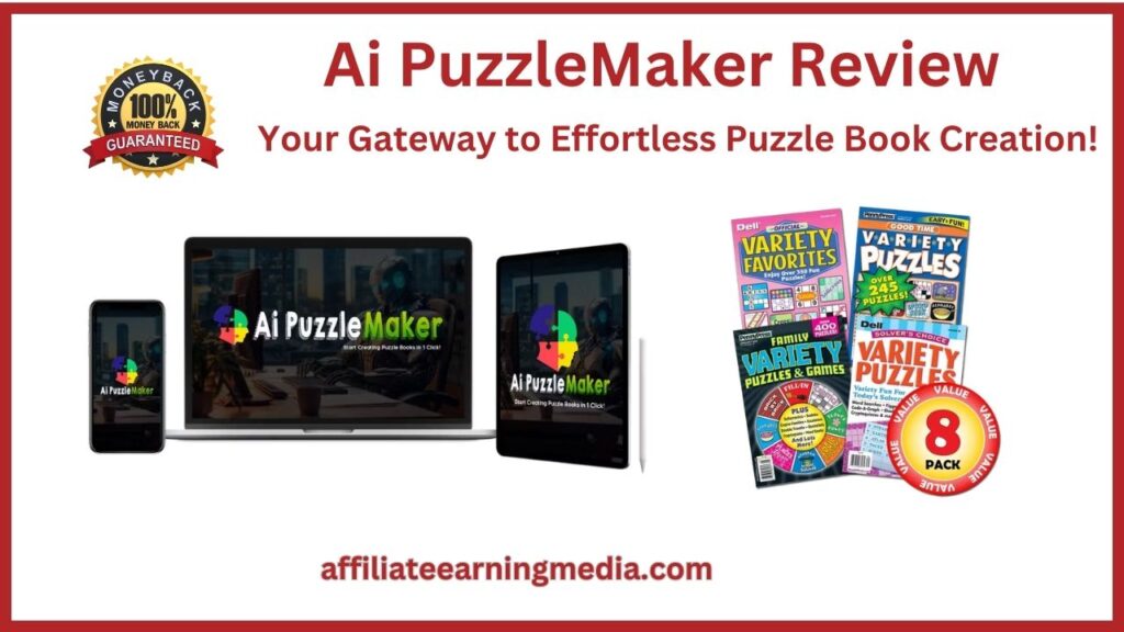 Ai PuzzleMaker Review: Your Gateway to Effortless Puzzle Book Creation!