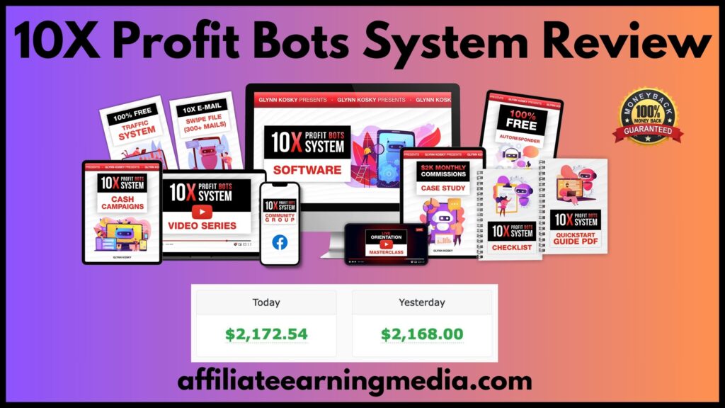 10X Profit Bots System Review: DFY daily commissions
