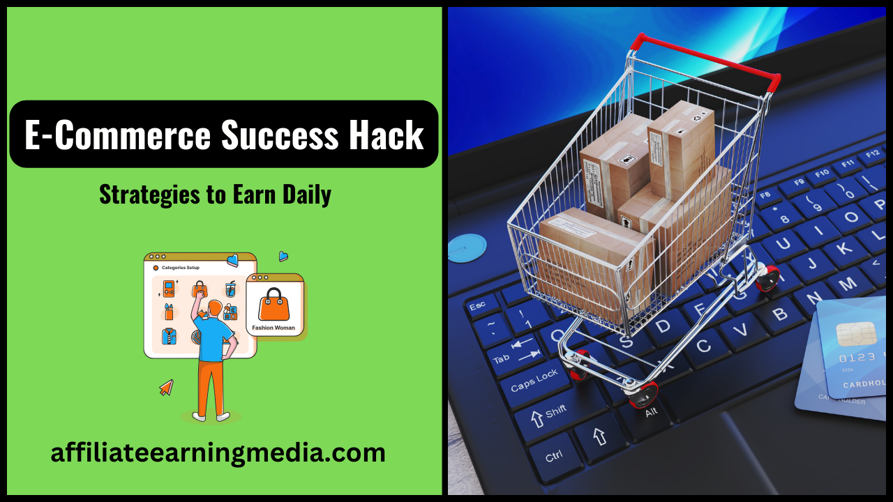 E-Commerce Success Hacks: Strategies to Earn Daily