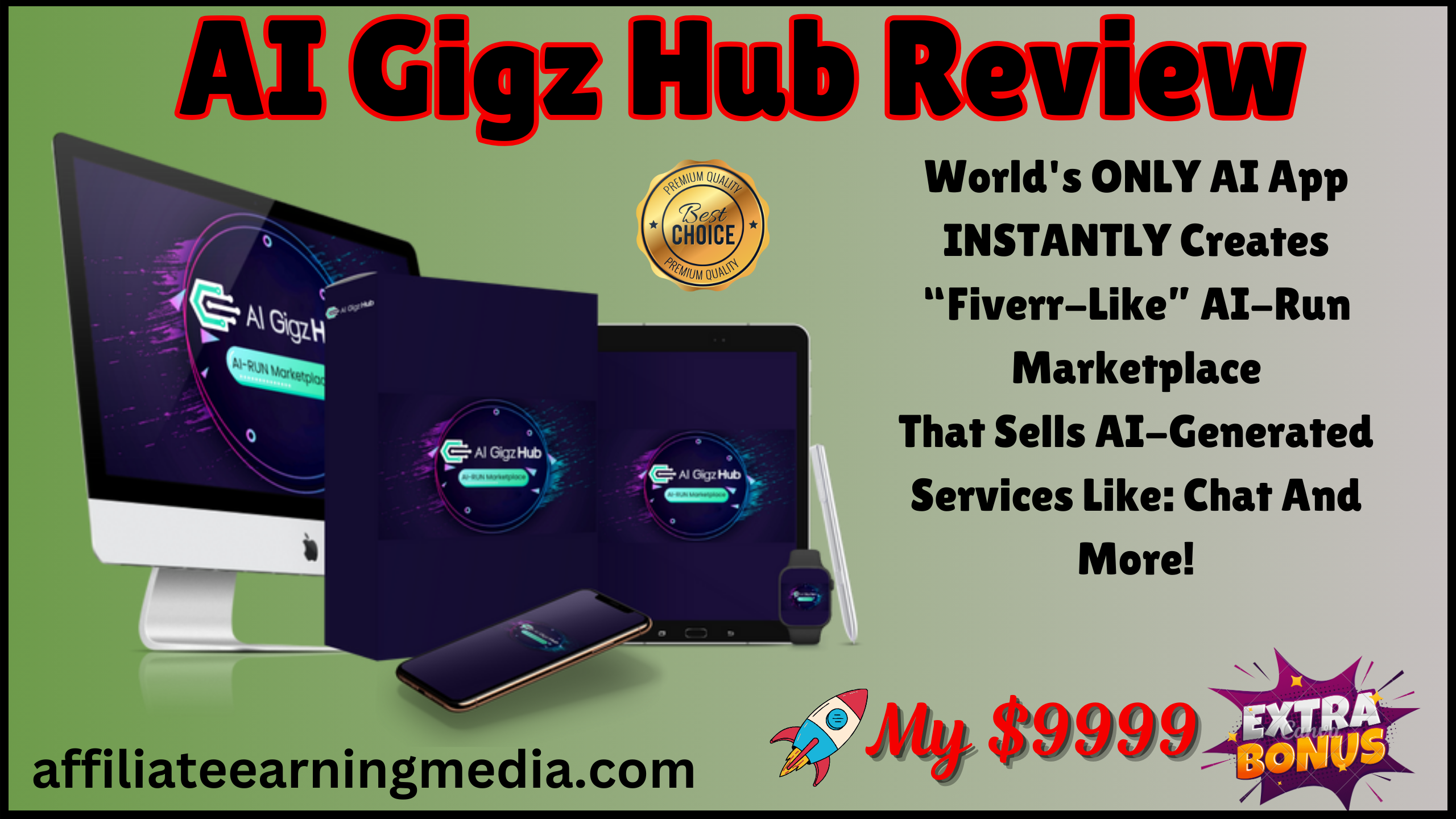 AI Gigz Hub Review - World's First AI-Run Fiverr-Like Marketplace