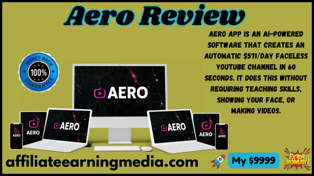 Aero Review: Automated Faceless YouTube Channel Builder  