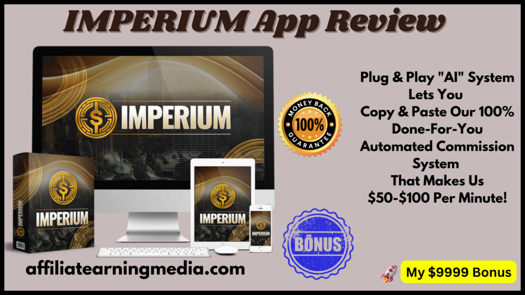 IMPERIUM App Review – Automated Commission System (Glynn Kosky)