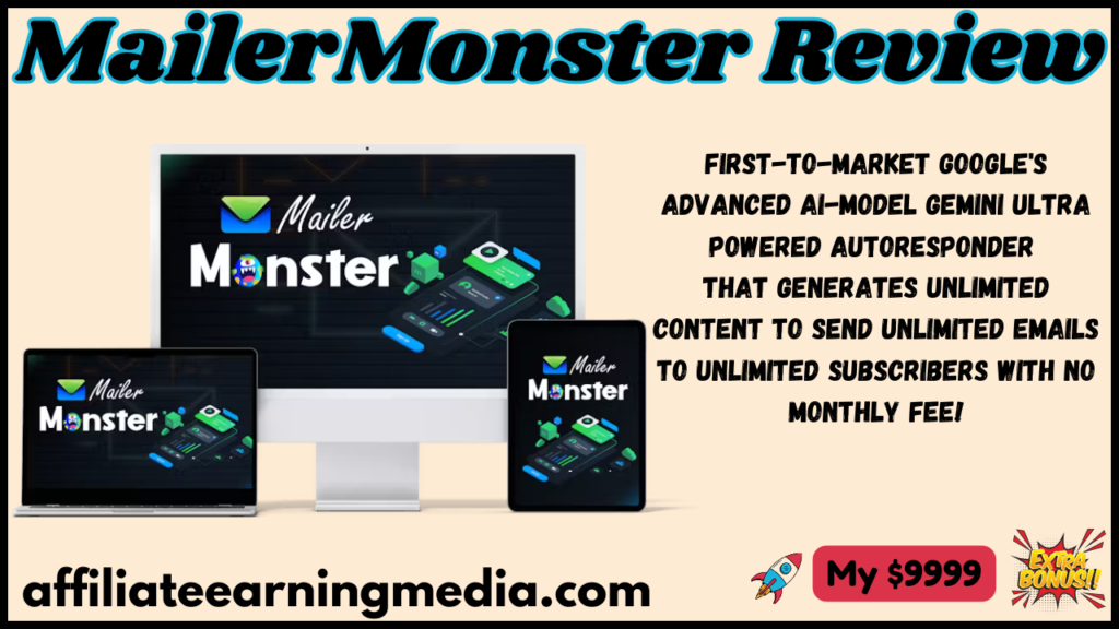 MailerMonster Review: World's 1st Gemini Powered Autoresponder