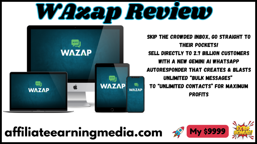 WAzap Review - GeminiAI Whatsapp Autoresponder